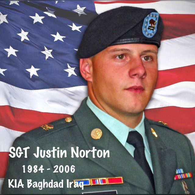 SGT Justin Norton military uniform